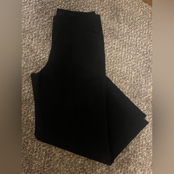NWOT Old Navy High-Rise Wide-Leg Black Pants - Picture 6 of 7